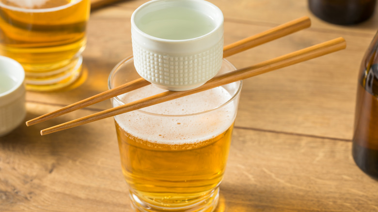 sake bomb drink