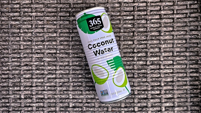 Can of 365 Coconut Water