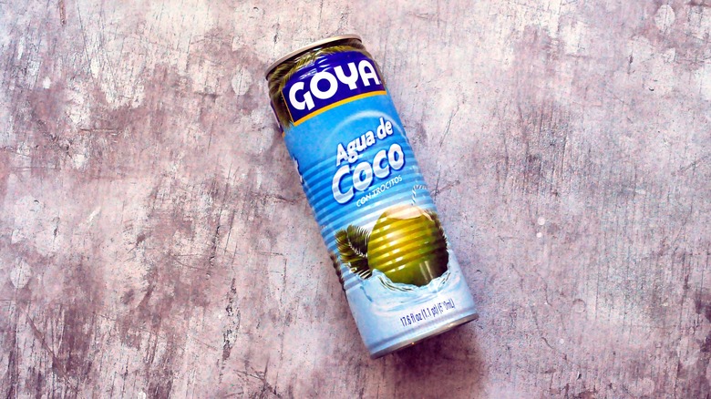 Can of Goya Coconut Water