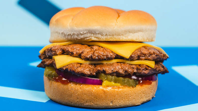 Culver's Double Cheeseburger