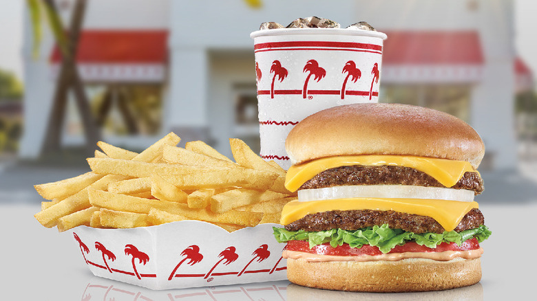 In-N-Out Cheeseburger and fries