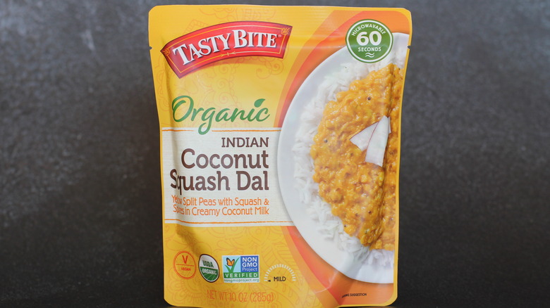 Coconut squash dal package