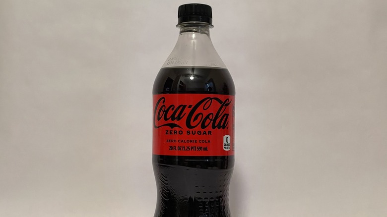 Coca-Cola Zero Sugar bottle