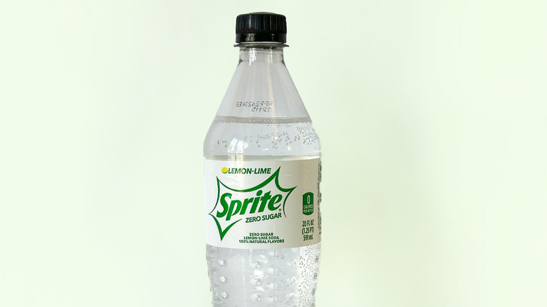 Bottle of Sprite Zero Sugar