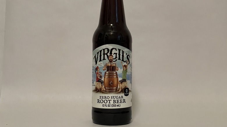 Virgil's Zero Root Beer bottle