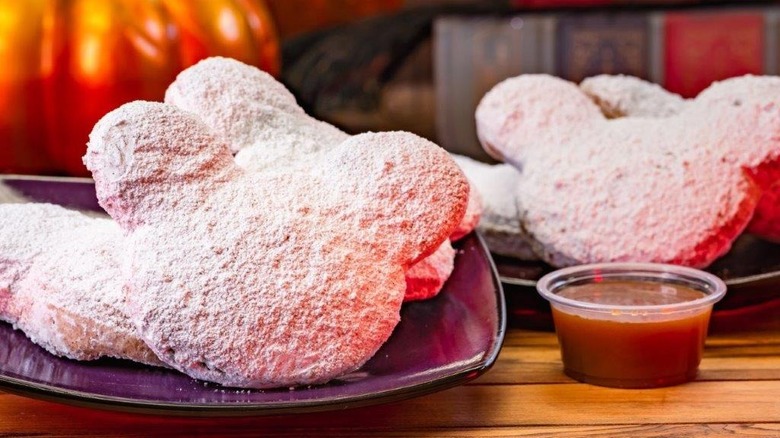 Disney pumpkin spice beignets