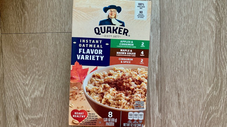 Quaker oatmeal variety pack