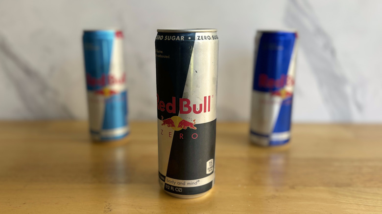 can of Red Bull Zero