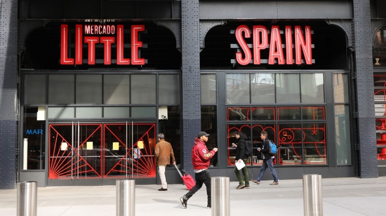 Exterior of Mercado Little Spain