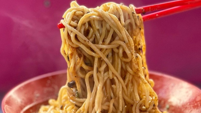 noodles with sauce