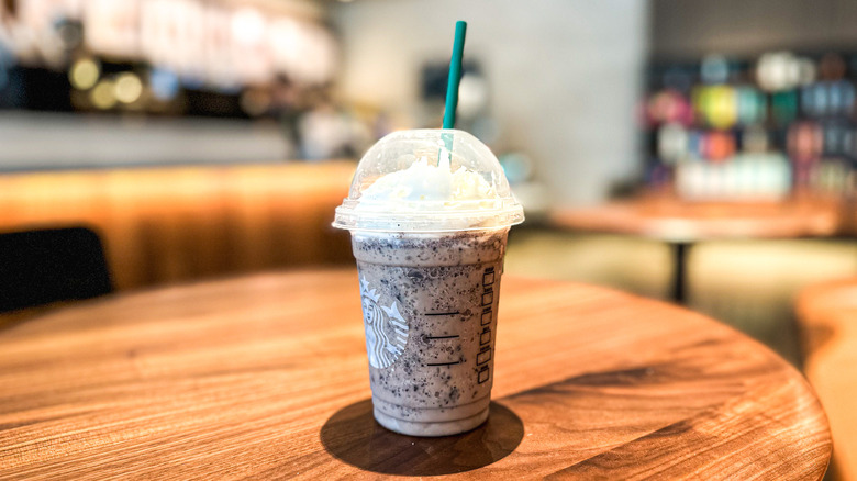 Starbucks drink on table