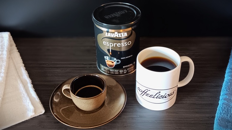 LavAzza espresso roast coffee