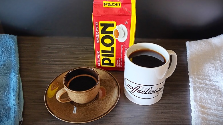 Pilon espresso coffee