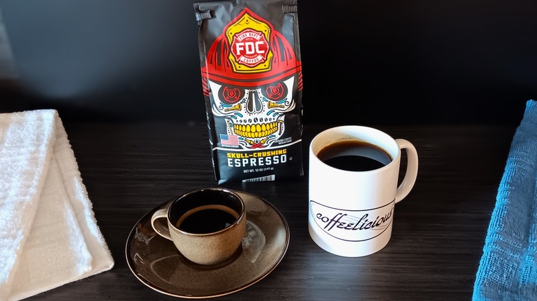 Fire Department Coffee espresso roast