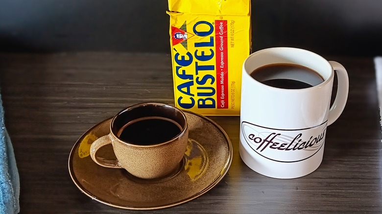 Cafe Bustelo espresso coffee