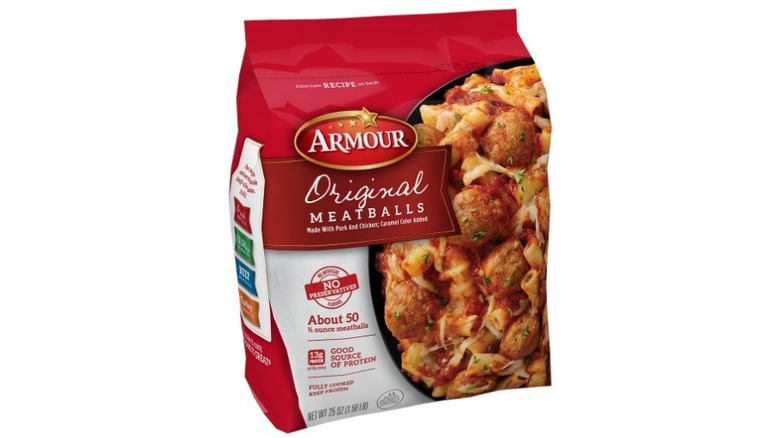 Armour original meatballs