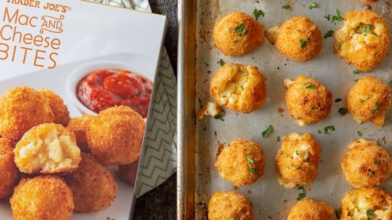 Trader Joe's mac and cheese bites