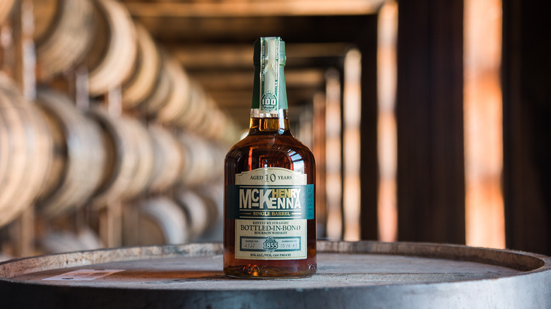 bottle of Henry McKenna