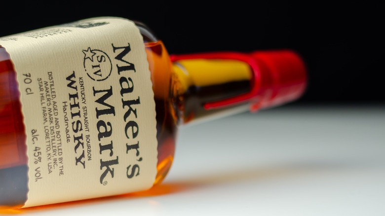 bottle of Maker's Mark