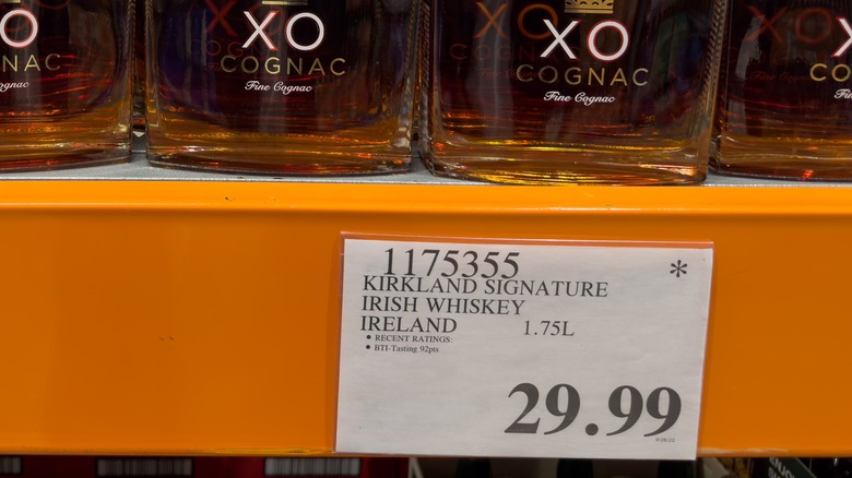 Liquor on sale at Costco