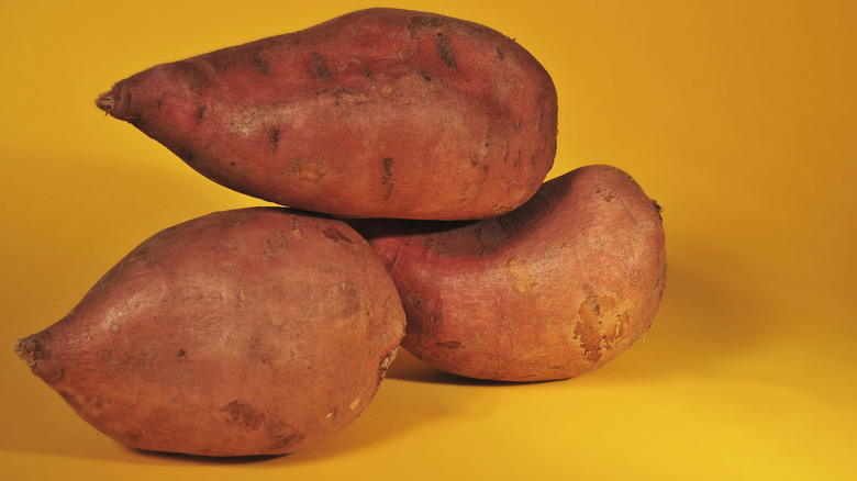 whole sweet potatoes