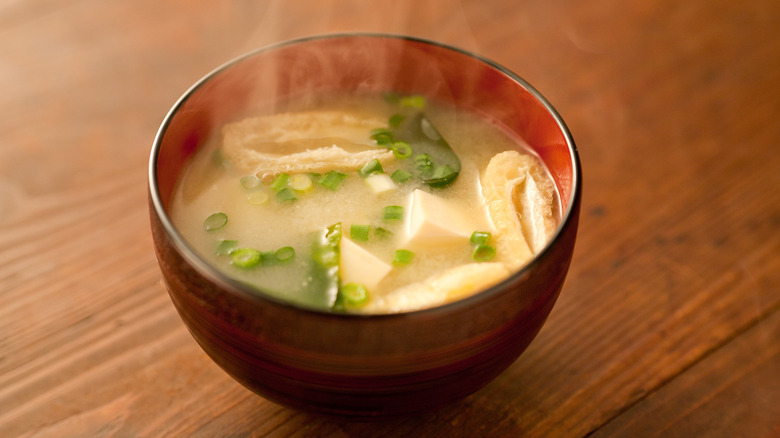 Bowl of miso soup