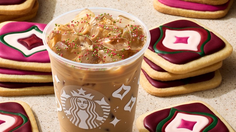 Iced Sugar Cookie Almondmilk Latte 