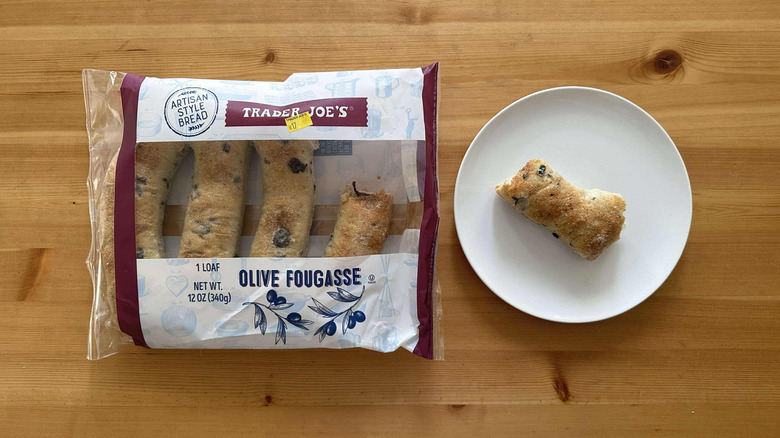 Trader Joe's olive fougasse