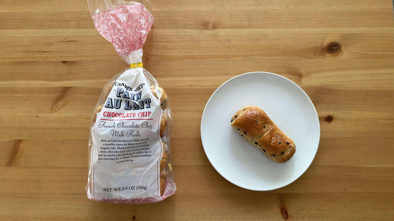 Trader Joe's pain au lait chocolate chip