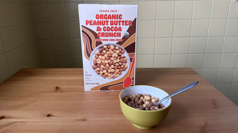 Peanut butter cocoa crunch cereal