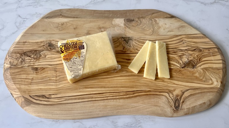 Trader Joe's cheddar gruyere cheese