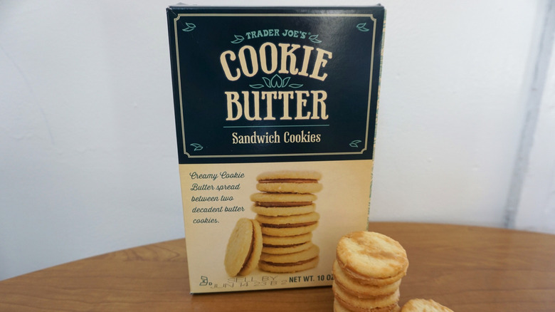 Cookie Butter Sandwich Cookies package