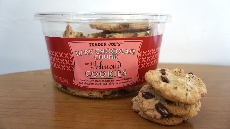 Trader Joe's cookies and package