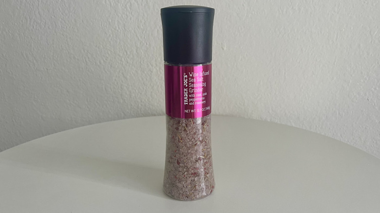 trader joe's wine infused sea salt grinder