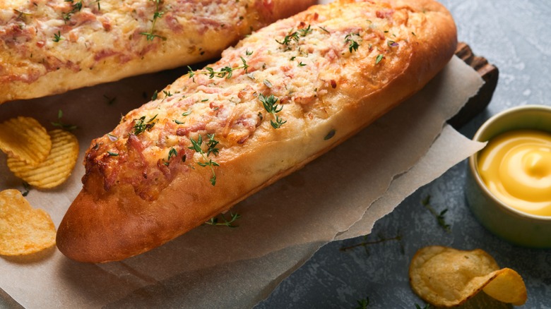 Roasted french bread