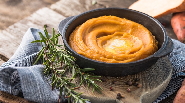 Sweet potato puree