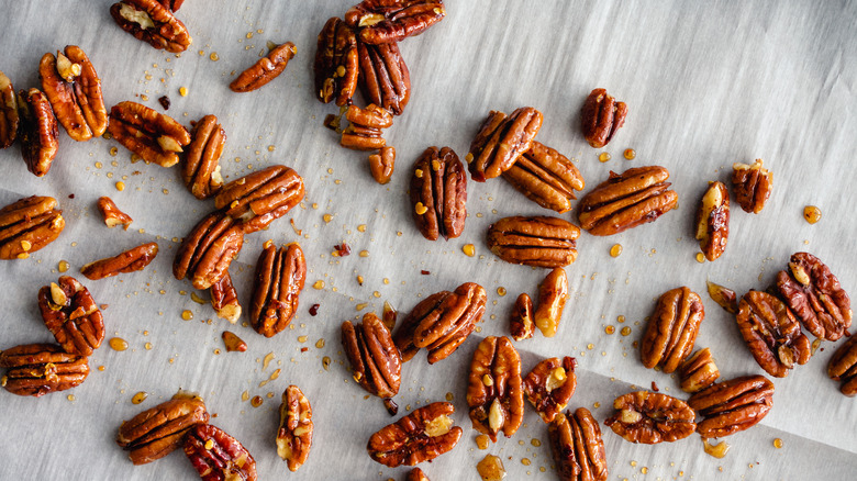 Toasted spiced pecans