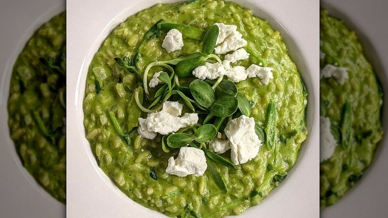 asparagus risotto