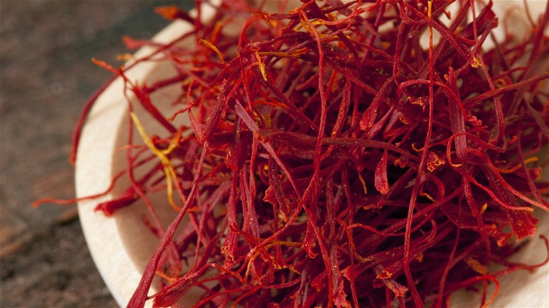 Saffron threads