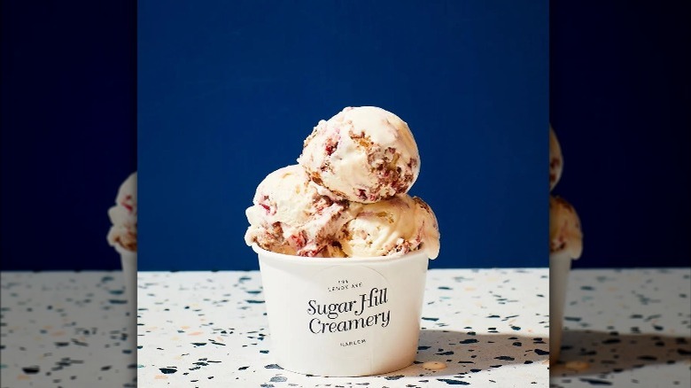 Sugar Hill Creamery ice cream cup