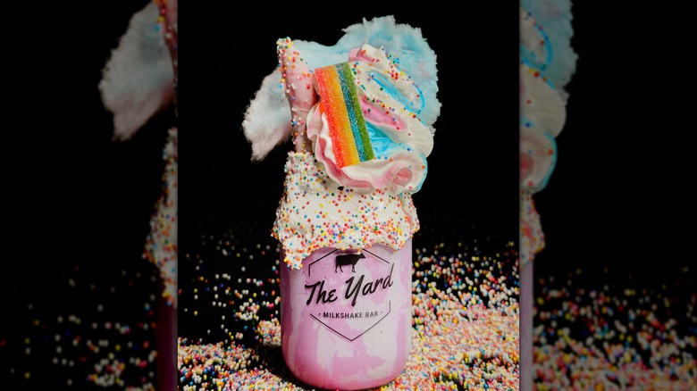 Unicorn Shake from The Yard Milkshake Bar