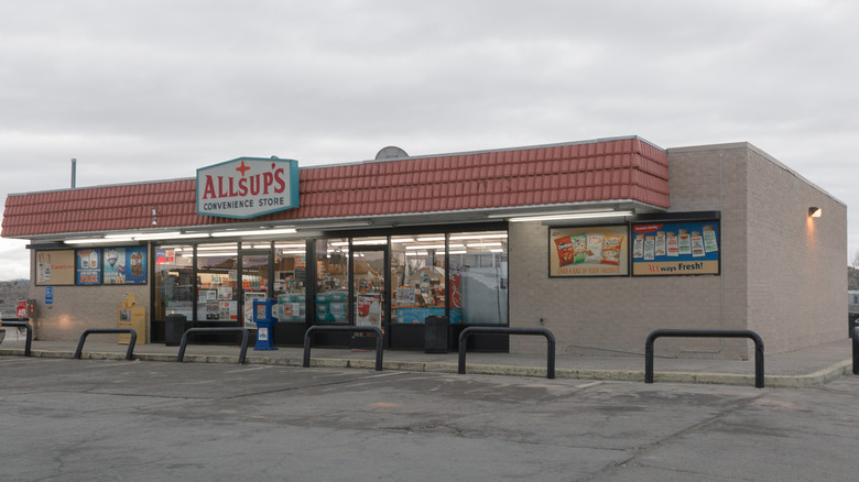 Allsup's exterior building