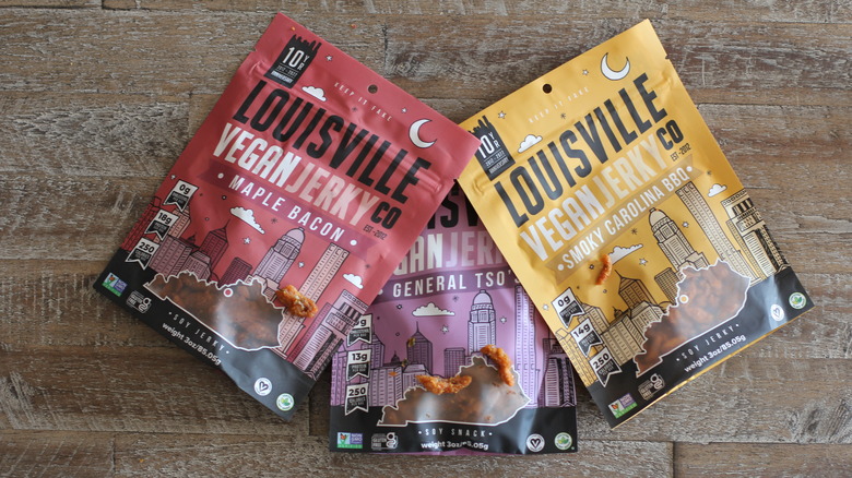 Louisville Vegan Jerky products