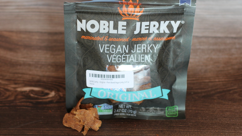 Noble Jerky in bag