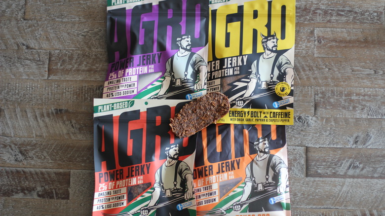 AGRO vegan jerky products