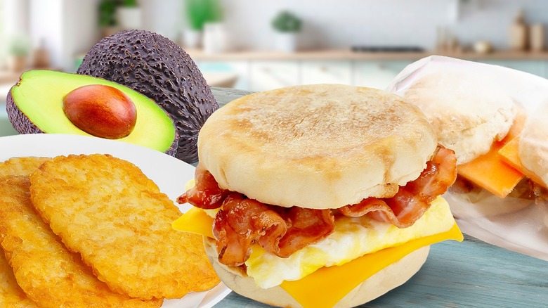 Breakfast sandwich with upgrades