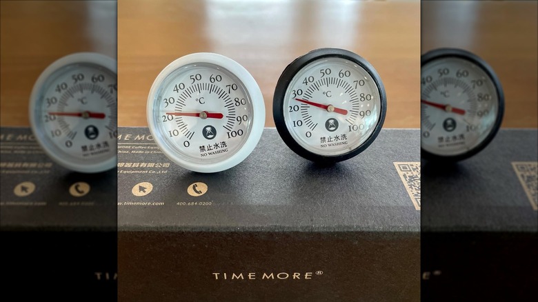 Black and white Timemore thermometers from Timemore Malaysia