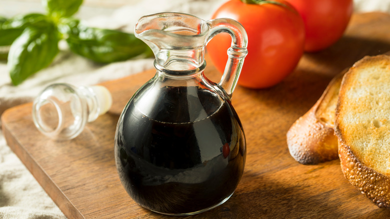 Balsamic vinegar jar