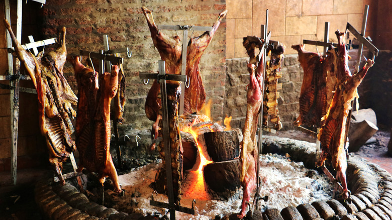 Argentina style asado