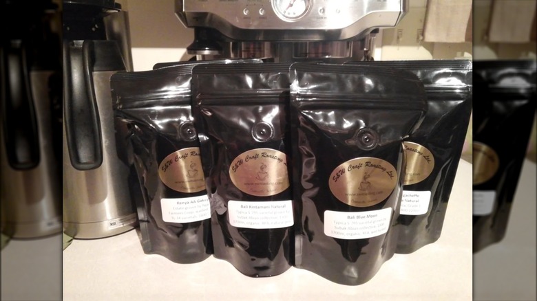 assorted S&W coffee bags